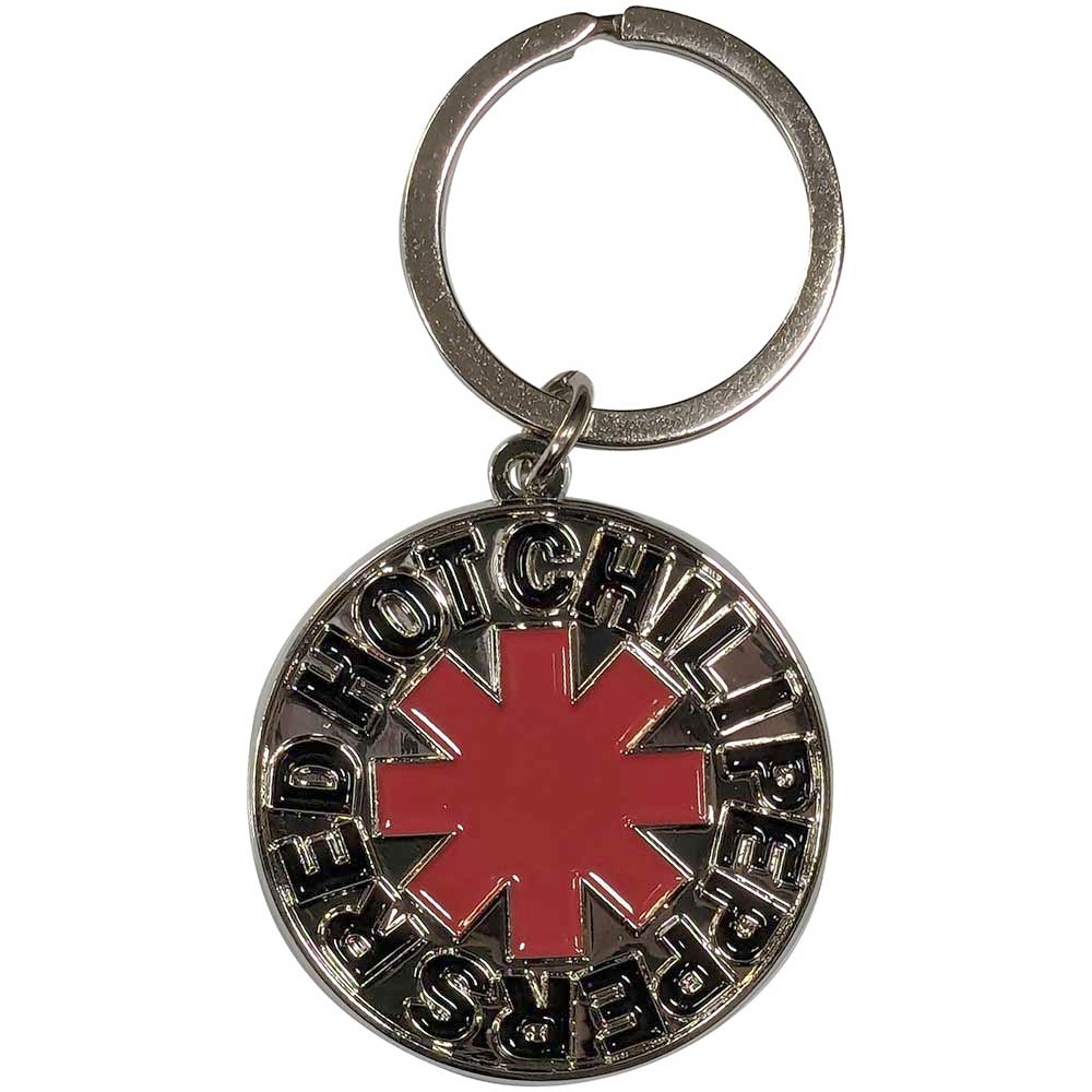Red Hot Chili Peppers - Asterisk Logo Sleutelhanger - Zilverkleurig